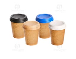 COPO 350ML DE FIBRA DE COCO C TAMPA