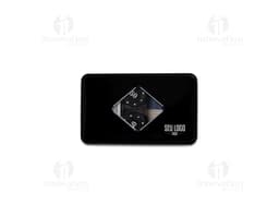 Kit Poker com 80 fichas em um display digital moderno e portátil, ideal para entretenimento em casa ou escritório. O