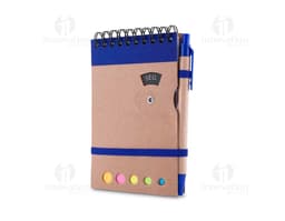 Mini caderno com caneta